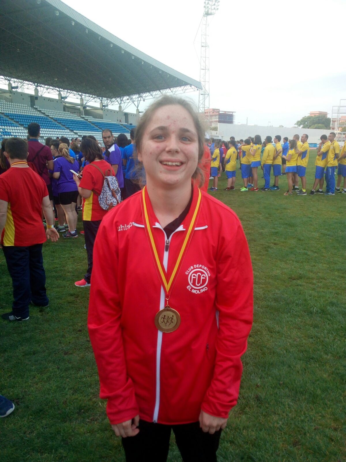 Cinco medallas para Navarra en el nacional de atletismo adaptado.